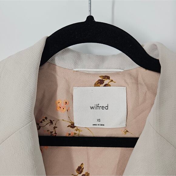 Aritzia Wilfred Bone Cherrelle Blazer XS - Picture 6 of 11